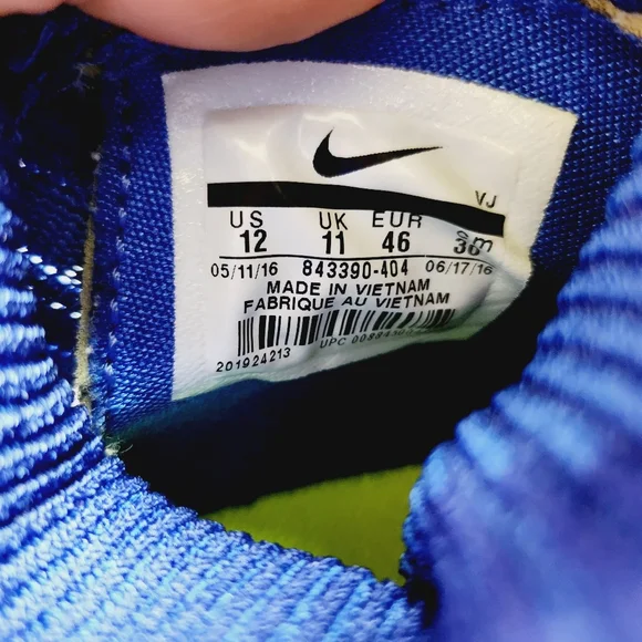 NIKE hyperdunk 2016 flyknit blue sneakers - Picture 7 of 7